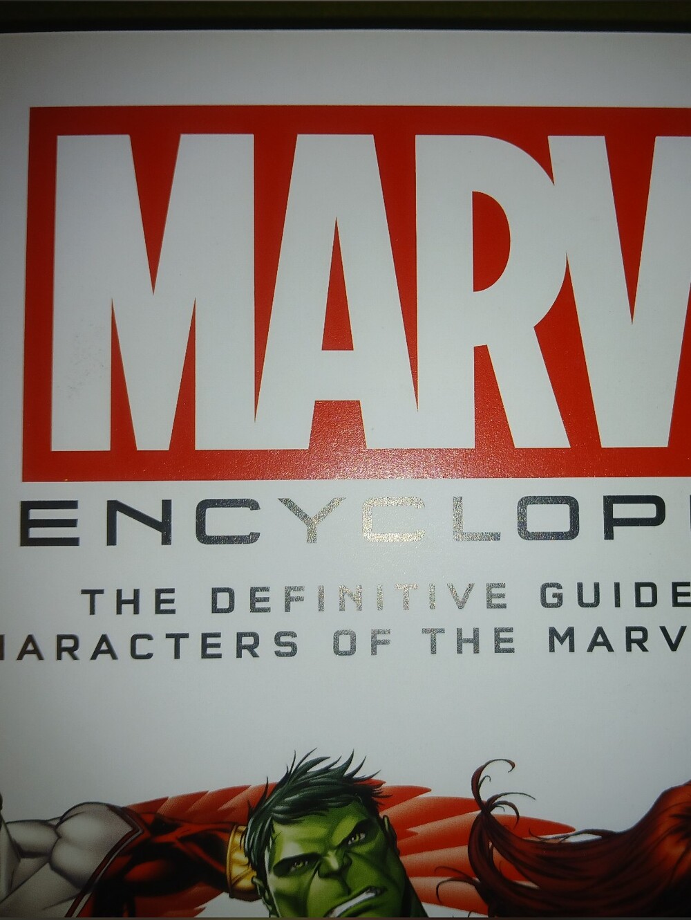Marvel Encyclopedia. Definative Guild To The Charachters Of The Marvel Universe